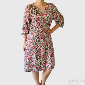 Old Navy Floral Midi Dress Size M